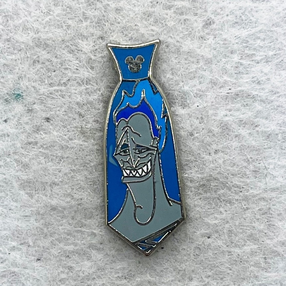 🔮 5/$25 Disney Villain Neckties Hercules Hades Pin
